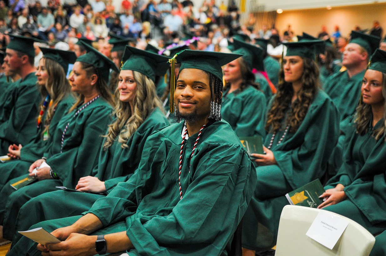 Students at Graduation