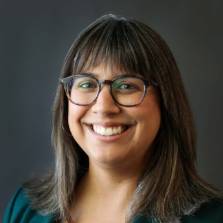 Head shot of Rachel Templin smiling at camera.