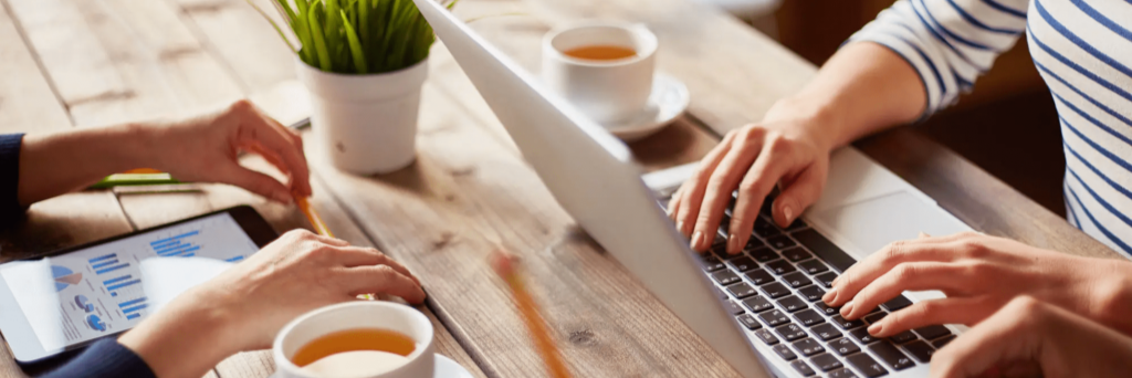 tablet laptop people